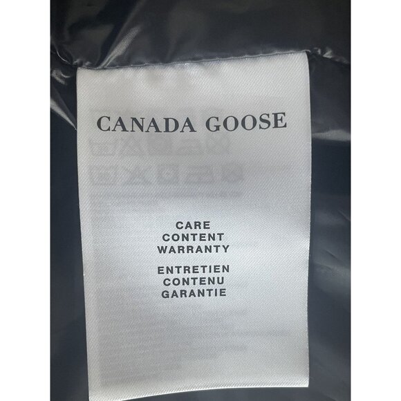 Canada Goose Black Puffer Hooded Belted Long Down Coat Womens - Picture 14 of 16